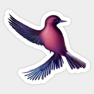 Swallow Flight Sticker